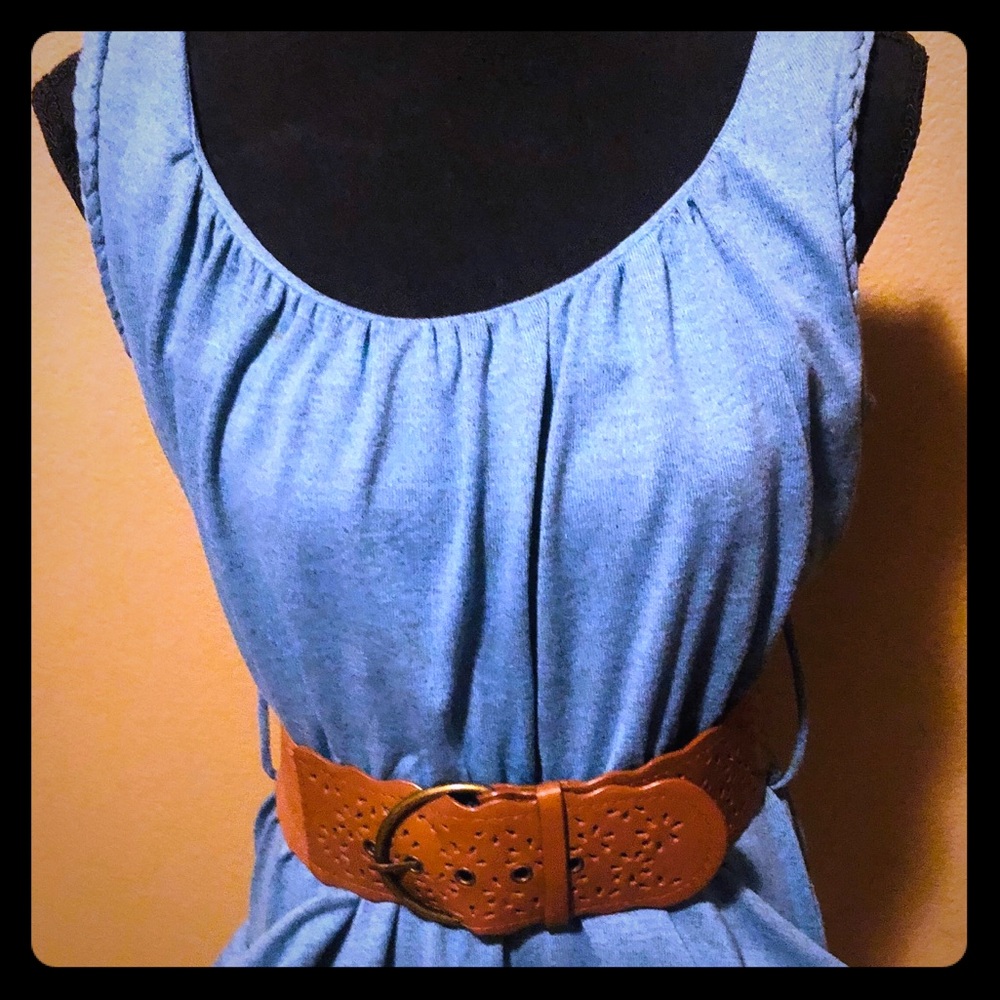 BCX size medium blue mini dress